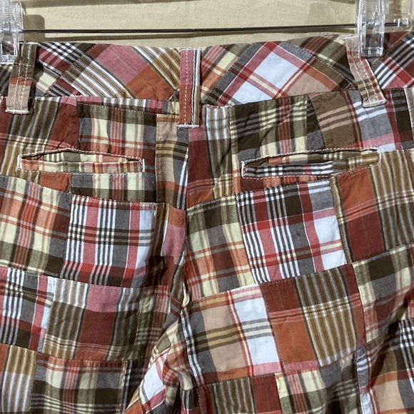 Larry Levine Size 4 Plaid Shorts - Picture 6 of 7